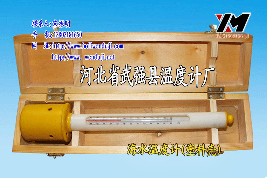 供应  不锈钢护套表层水温计 不锈钢护套深水温度计