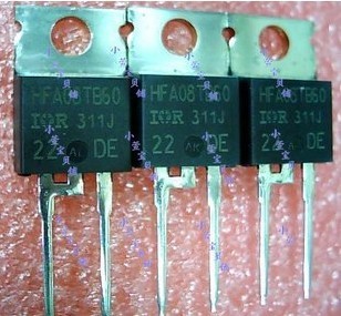 超快恢复二管 HFA08TB60 全新原装IR公司TO-220 HFA08TB60PBF