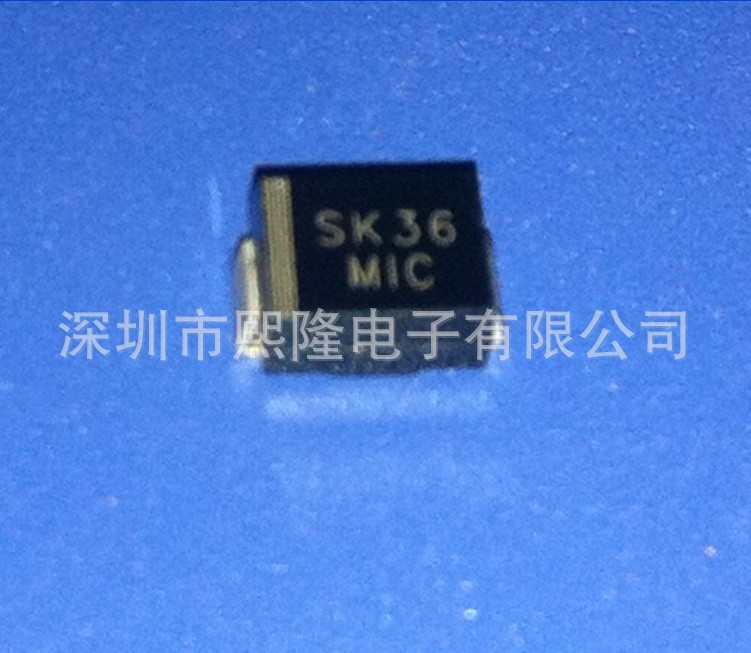 SK36 贴片二极管 DO-214AA SMB  3A 60V