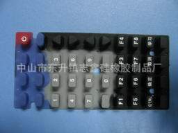 中山硅橡胶制品厂 硅胶按键 硅胶导电按键 遥控器玩具按键可加工