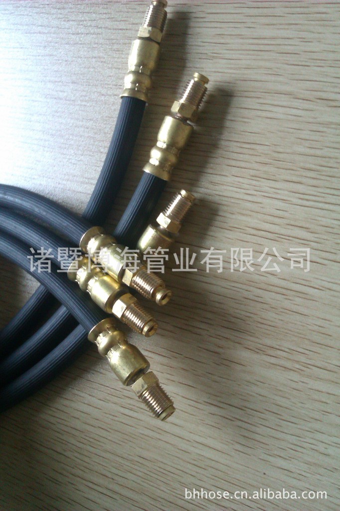汽车用橡胶软管，高温耐油，编织管，扣压油管接头，测压检测