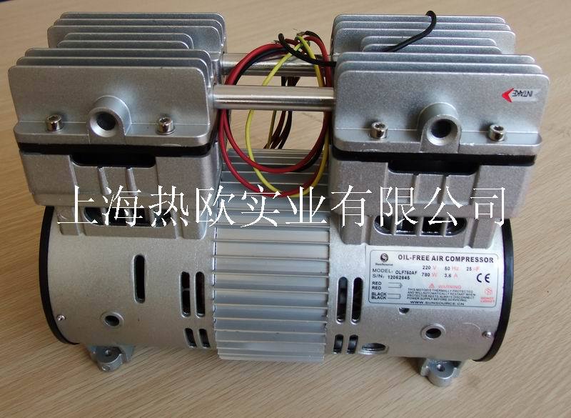 上海热欧全铜线780W无需加油空压机主机头 上海低噪音压缩机泵头