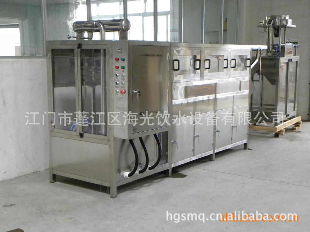 供应全自动灌装机 酒水灌装机 XG-100/J(450桶/小时）江门灌装机