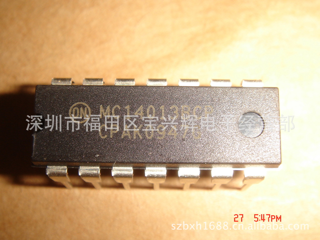 供应集成电路MC14013BCP  ON 全新原装现货 74系列