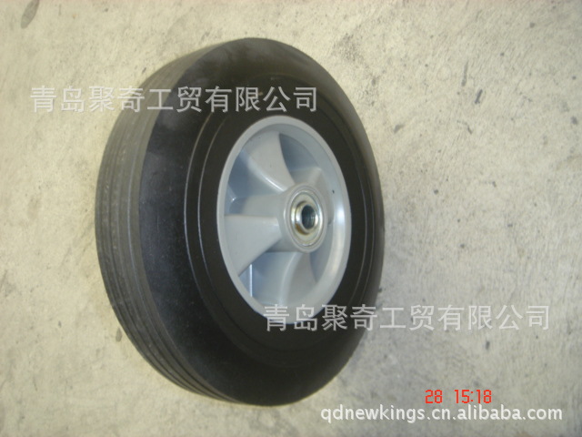 厂家直销：8寸 10寸 12寸实心胶圈  胶粉实心圈  胶粉轮  橡胶轮