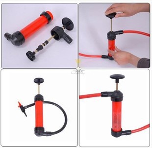 Manual oil extractor car oil change refueling oil extraction pipe multi-function oil suction pump without pumping function
