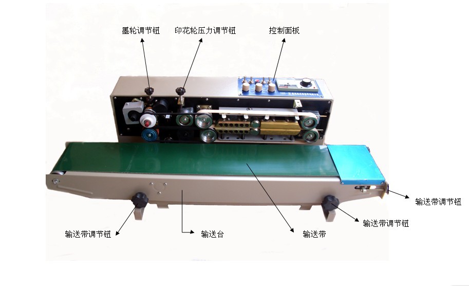 1000型封口机分解图