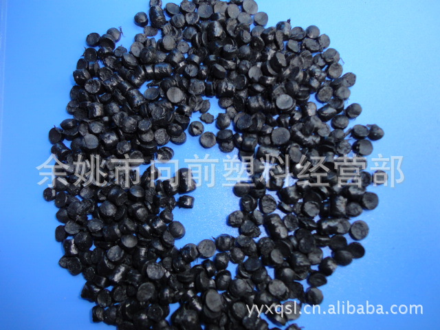 黑色硬质PVC 回料 颗粒
