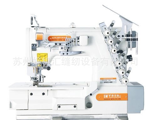 银箭缝纫机 SIRUBA牌F858K-W922-356四针六线绷缝机