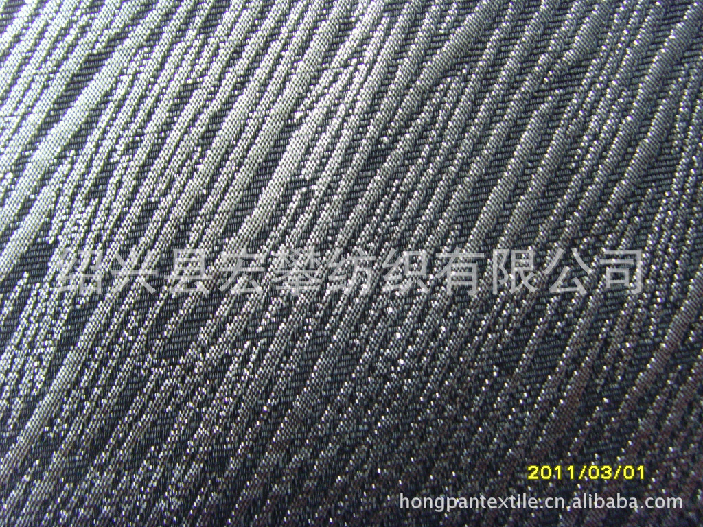 供应涤棉腈纶金丝银丝大提花面料/色织大提花面料