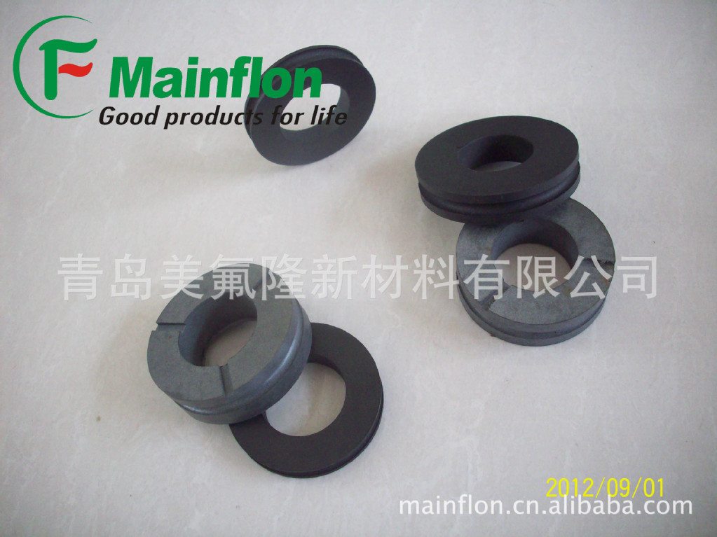 供应聚四氟乙烯添加石墨青铜碳纤模压异型件