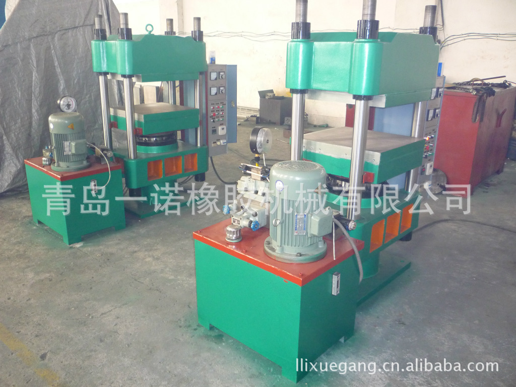 供应 现货50T四柱式平板硫化机  100T液压式硫化成型机