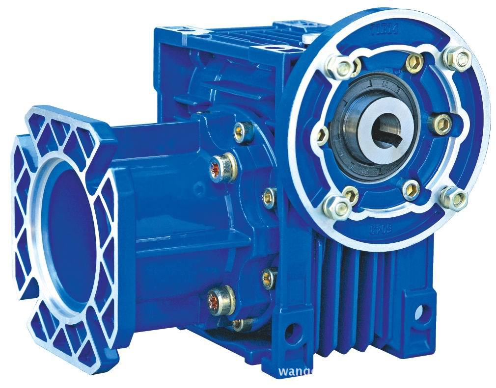 杭州禹神减速机NMRV50速比10~30~100蜗轮蜗杆铝壳减速机