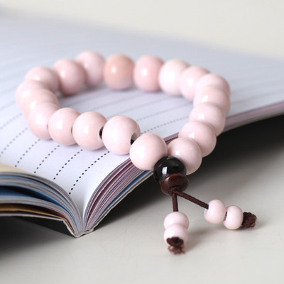 New products Original manual Ceramic jewelry Jewelry Plain Jane Fresh and simple Beads bracelet Female stall