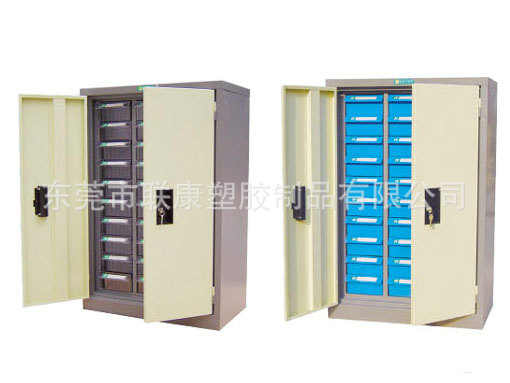 2515-D零件柜 75抽屉双门附锁整理零件柜 75抽带门带锁样品柜