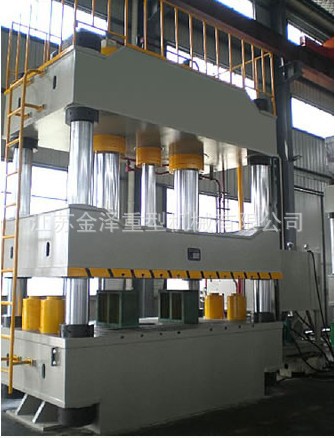 四柱液压机，单动薄板拉伸液压机，卧式四柱液压机