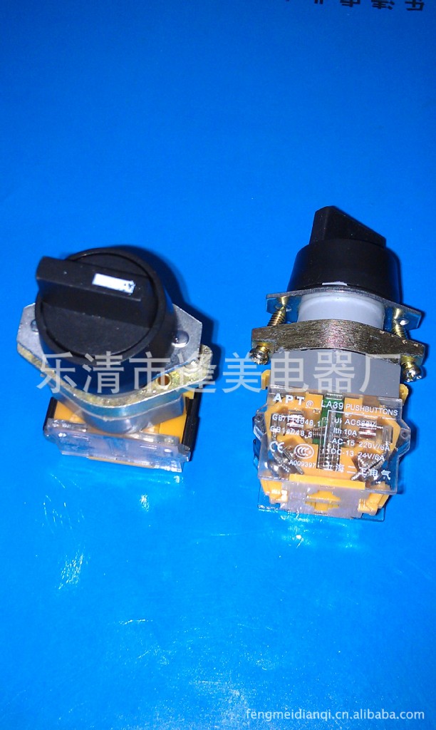 上海森奥 LA39-11X2/20X3 2/3位旋钮 长/短柄  控制按钮开关 