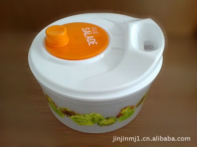 厂家直销多种款式 蔬菜脱水器、洗菜蓝、水果甩干器、|ru