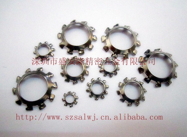 供应不锈钢锥形外齿锁紧垫圈，锥形外齿介子GB956.1