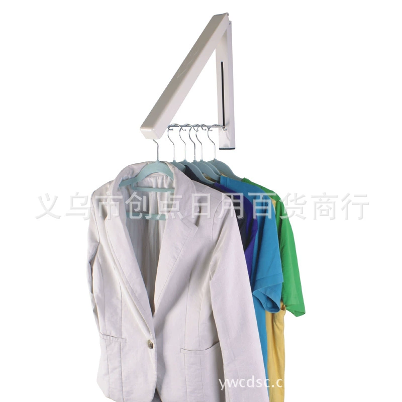 В наличии Корейская настенная термоусадочная сушильная вешалка Креативная складная вешалка Волшебная вешалка (одна упаковка) 410 г