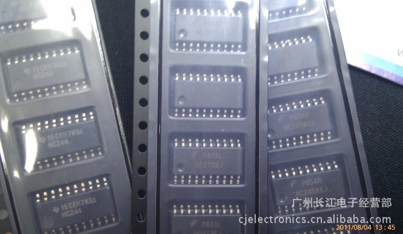 MM74HC244SJX 74HC244 逻辑芯片 贴片SOP5.2中体积
