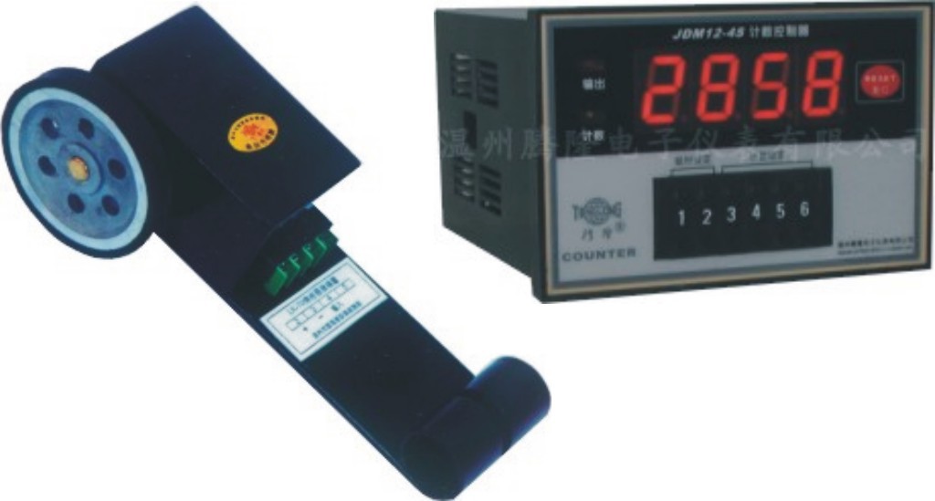 厂家供应电子式计米器、预置计数器1, 覆膜机、印刷机等计数机器