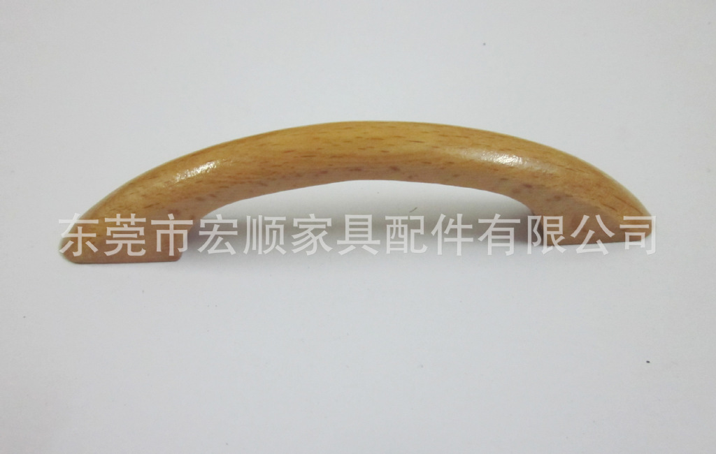 宏順廠家供應荷木木拉手橋型榉木拉手榉木方形木拉手可定制款拉手