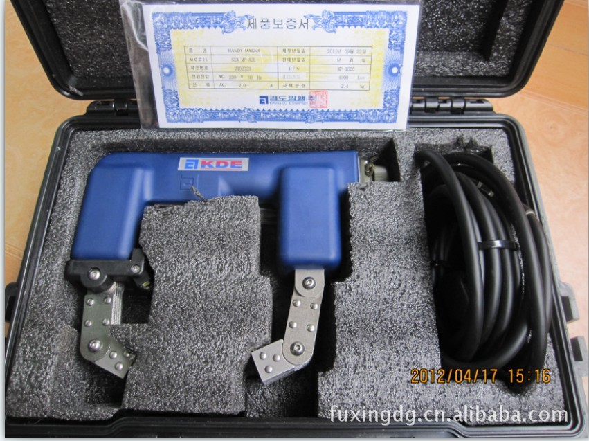 韩国京都洋行MP-A2L磁粉探伤仪韩国原装进口超声波金属交流磁轭机