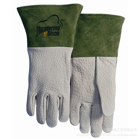 威特仕10-2644手感宝野牛皮氩弧焊款，深圳焊接防护焊工隔热手套