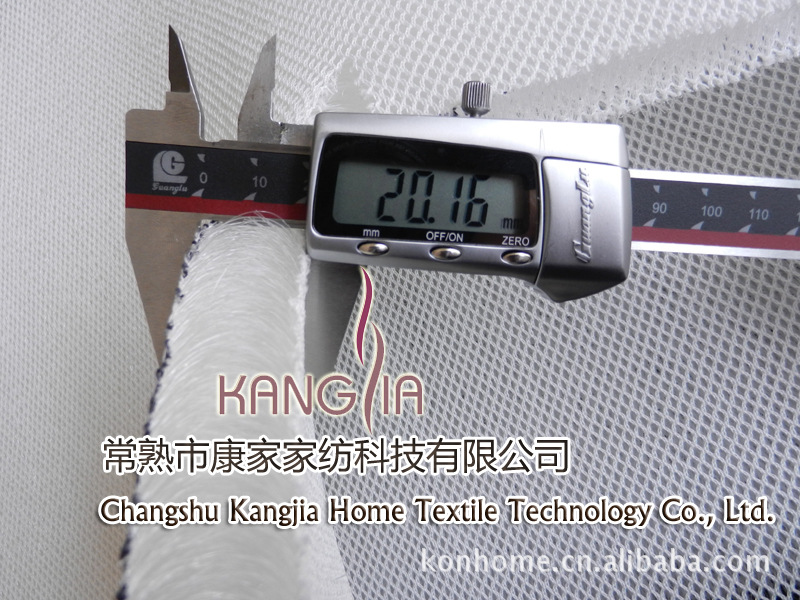 厂家直供3D床垫内胆面料 20mm