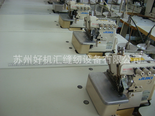 重机包缝机 JUKI四线包缝机 MO-6716S锁边缝纫机