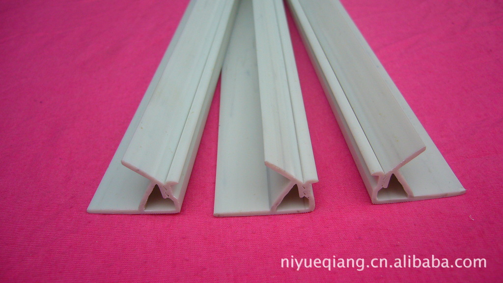 软包型条 pvc 夹条 PVC软包夹条，塑料包边条