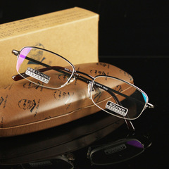 凱奇老人頭老花鏡金屬高檔老人眼鏡樹脂半框遠視鏡6059