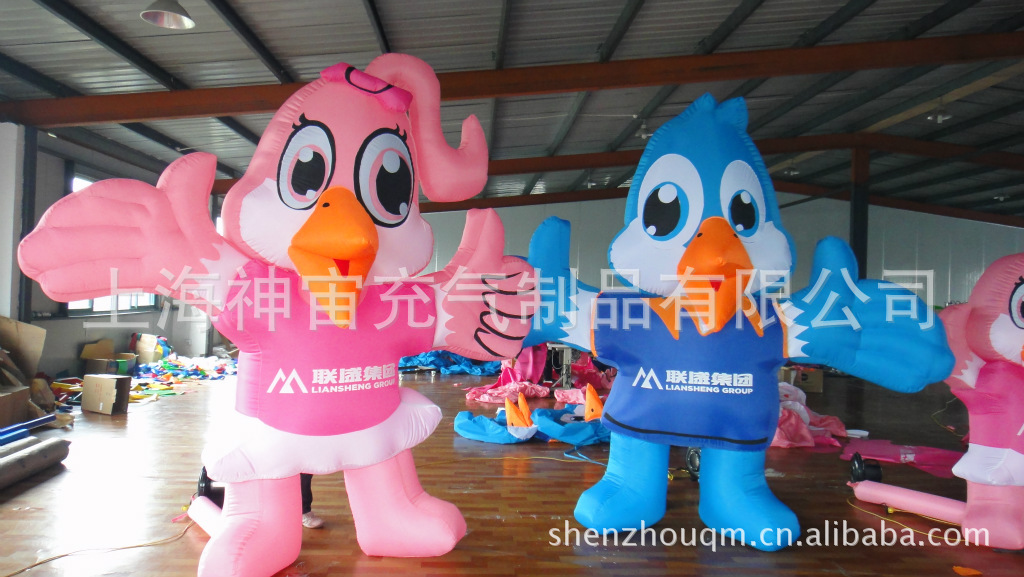 供应小鸡气模、充气模型、活动卡通，充气卡通气模
