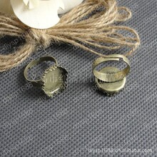 A4896  ���Ž�ָ��� ͭ��� ������Ʒ �¿��ָ DIY��Ʒ������