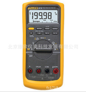 美国福禄克FLUKE 87V数字万用表F87V真有效值万用表