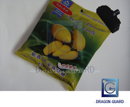 超市袋装奶粉夹,防盗扣,巧克力保护扣,奶粉食品保护,防盗磁扣