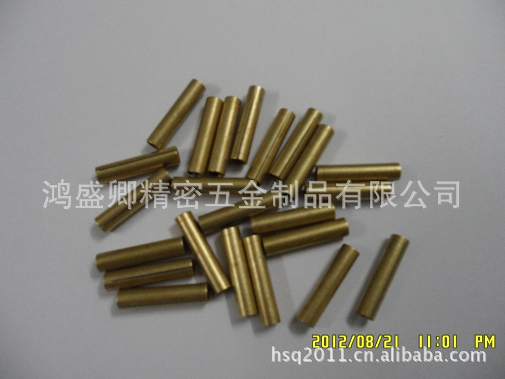 有缝隙铜管/4.8有缝隙铜套/母针4.8有缝隙铜管