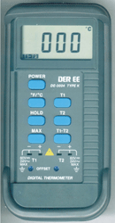 高精度温度表DE-3003接触式温度仪DE3003红外测温仪