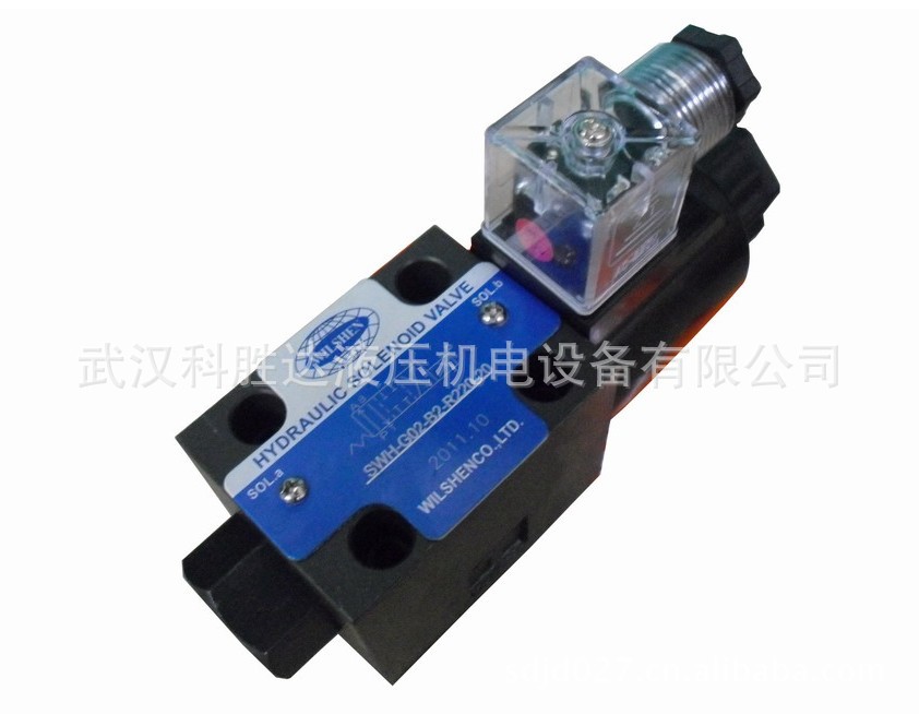 液压换向阀 SWH-G02-B2-D24-20电磁阀(图) 台湾电磁换向阀