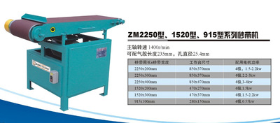 厂家优惠直销2250 *300台式卧式砂带机 抛光机 木料砂光|ms