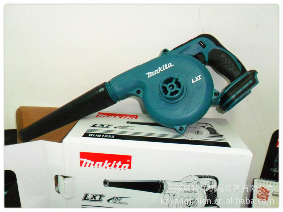 makita牧田充电式吹风机DUB182Z 日本品牌无绳吹尘机 手提鼓风机