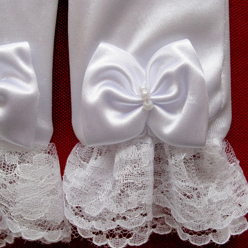 Gants pour fille en satin - Ref 2150605 Image 6