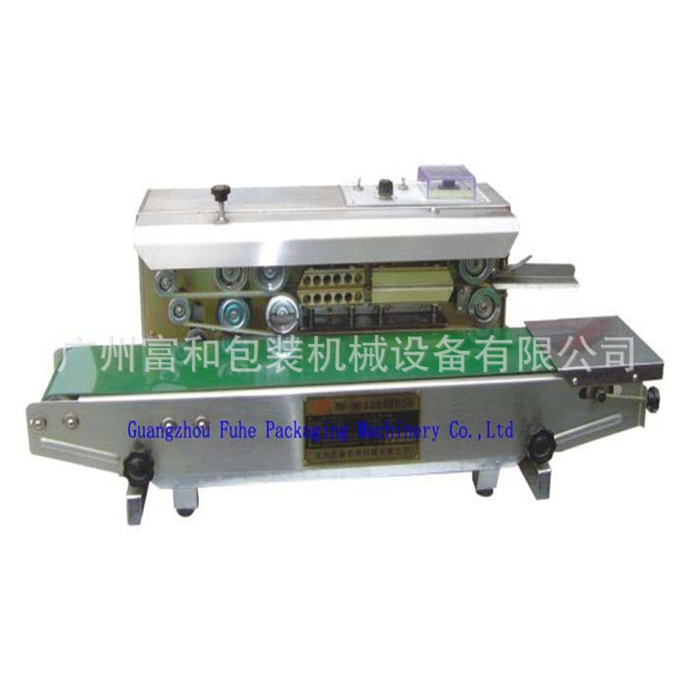 供应FR-900Ⅰ卧式印字封口机 304锈钢封口机 塑料薄膜封口机