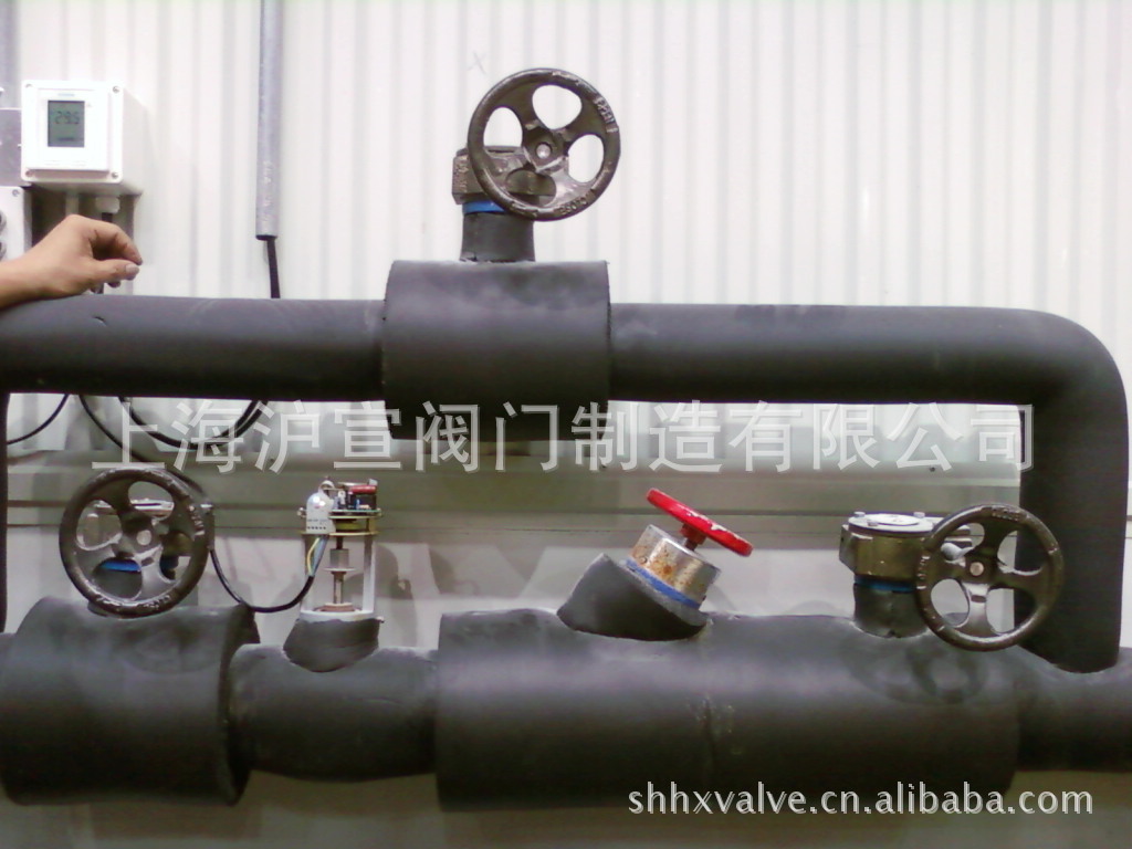 SP45F数字锁定平衡阀 静态水利平衡阀 防盗平衡阀 带钥匙阀门