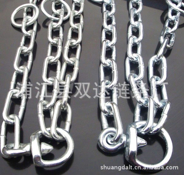 浦江双达链条厂各种规格宠物链 狗链 护栏链 秋千链 铁链