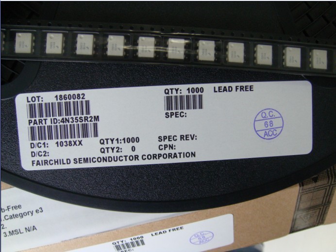 4N35SR2M FAIRCHILD SOP-6 2014+  原装现货