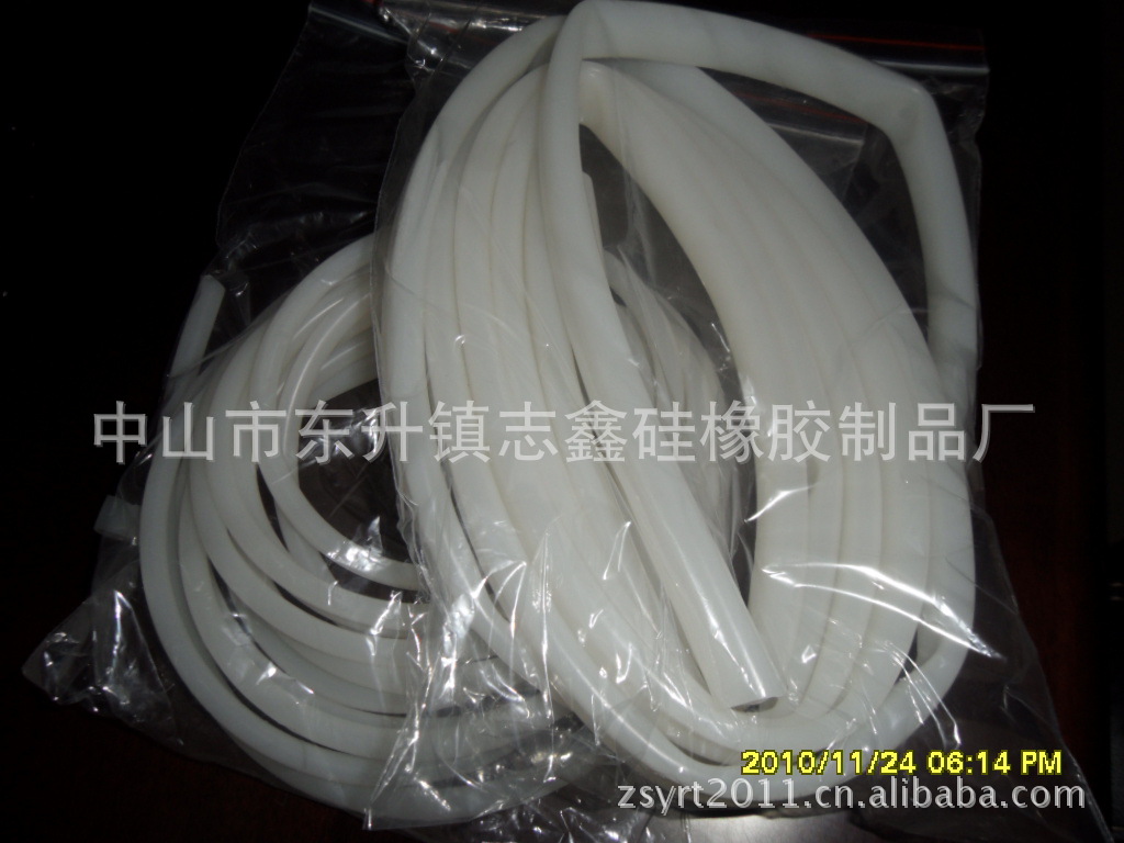 中山橡胶厂硅胶制品硅胶条 防水条 发泡硅胶条 发泡EPDM橡胶条