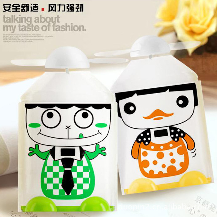 Factory direct supply new summer fashion Peter cartoon fan animal doll small fan fan, single note color9