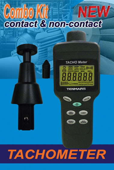 台湾泰玛斯 TM-4100 TM4100D 转速计 记忆式转速计